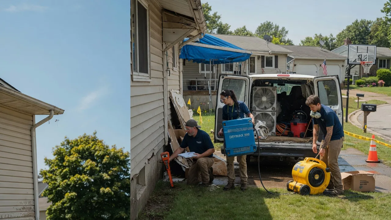 Ceiling Leak Cleanup in Paoli, IN near me