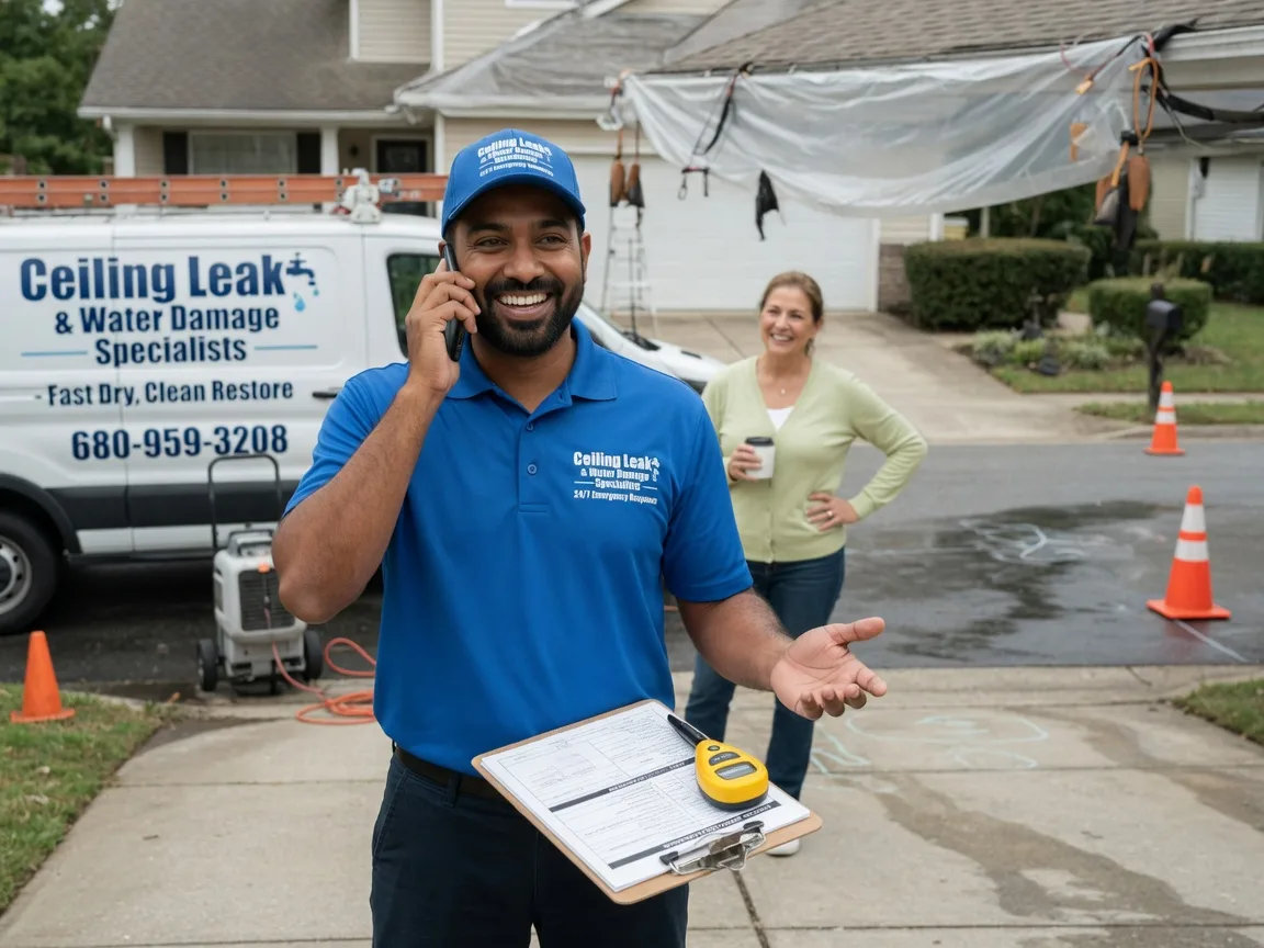 Ceiling Leak Cleanup Paoli, IN FAQs